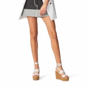 Jimmy Choo White Wedges